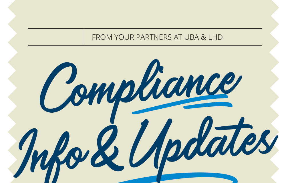 August 2022 Compliance Recap