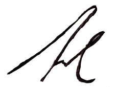 Zach's Signature